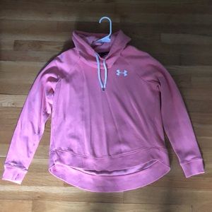 Cowl neck under armour sweatshirt